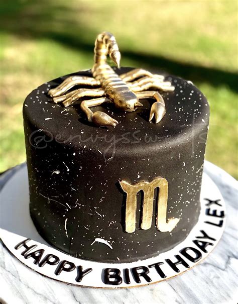 scorpio birthday cake|birthday cake by zodiac sign.